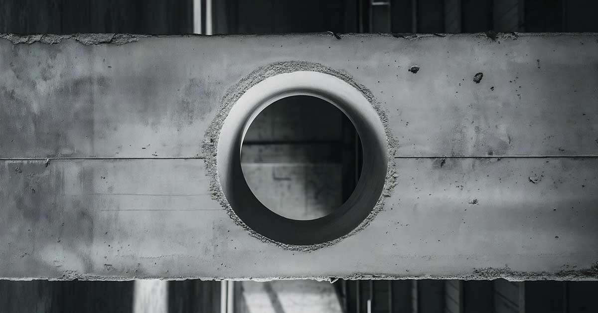 Beton gaurit carota diamantata