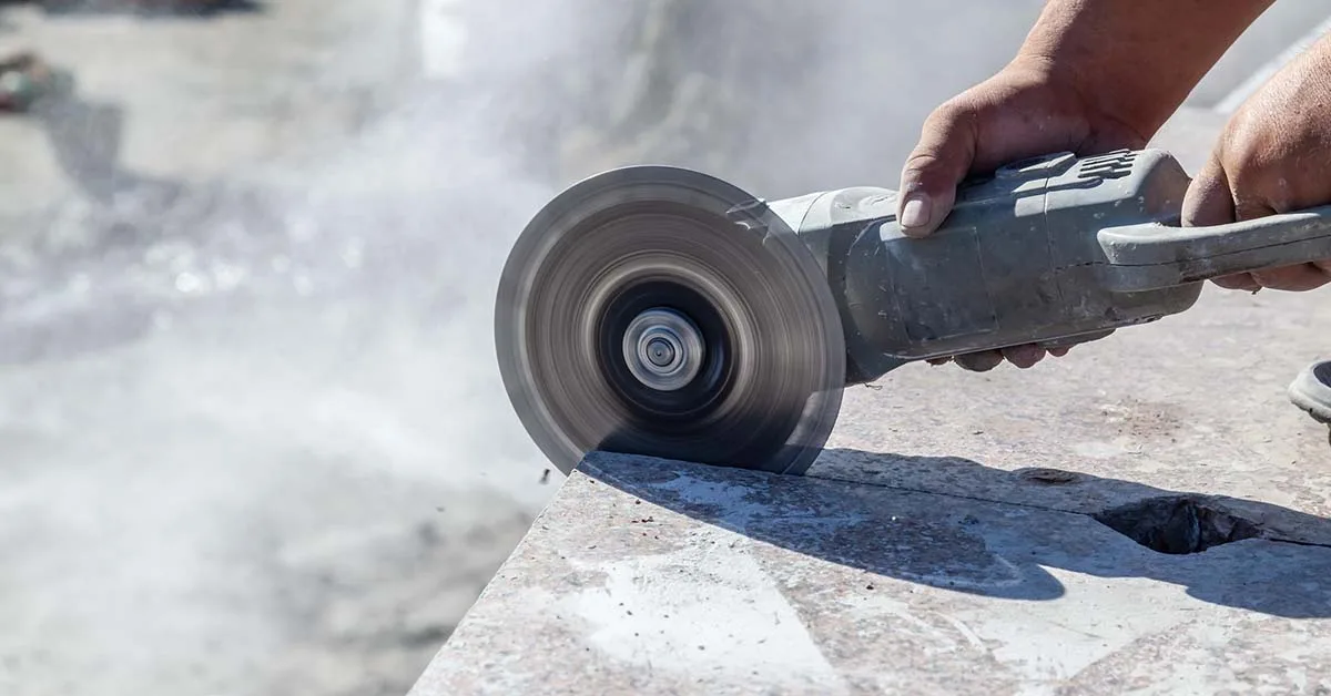 Taiere in beton cu disc diamantat