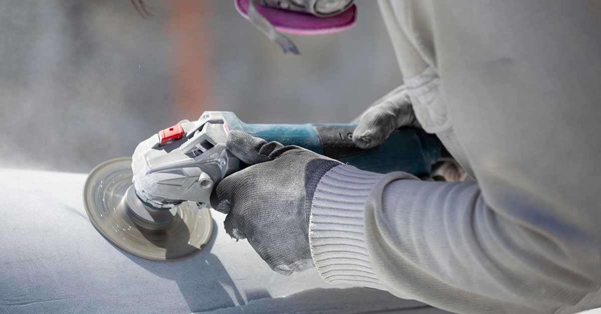 Slefuirea unei suprafete de beton