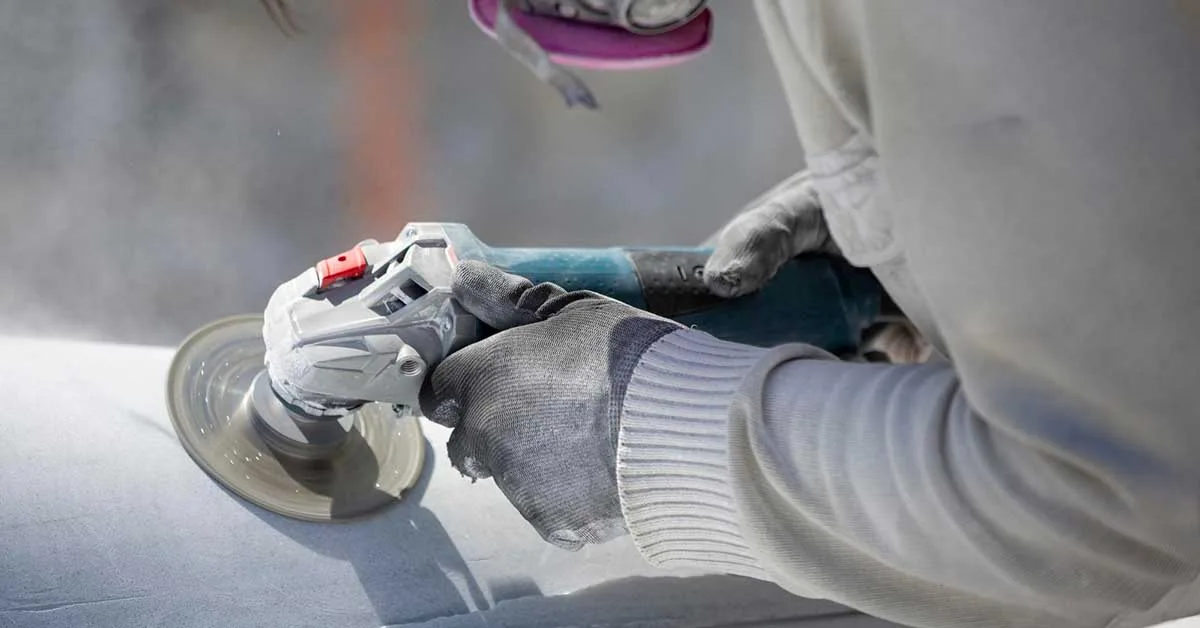 Slefuirea unei suprafete de beton